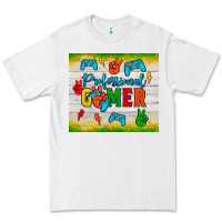 White professional gamer Premium Tee - JahusDesignShop