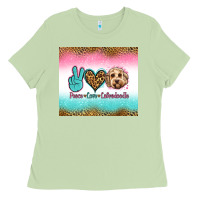 Matcha peace love labradoodle Ladies Tee - Jasminsmagicworld