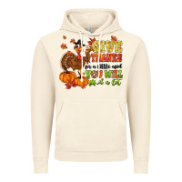 Vintage Artic give thanks for a little and you will find a lot Vintage Hoodie - MaliasSmallBusiness