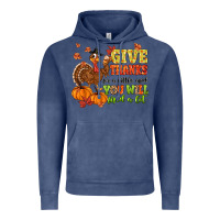 Vintage Denim give thanks for a little and you will find a lot Vintage Hoodie - MaliasSmallBusiness