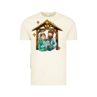 Vintage Arctic jesus newborn oh holy night Vintage Tee - MaliasSmallBusiness