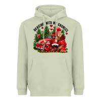 Matcha Valentine's Day hanging with my gnomies Heavyweight Hoodie - FaDigitalArtStudio