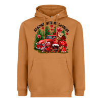 Meerkat Valentine's Day hanging with my gnomies Heavyweight Hoodie - FaDigitalArtStudio
