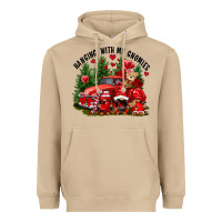 Mushroom Valentine's Day hanging with my gnomies Heavyweight Hoodie - FaDigitalArtStudio