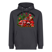 Smoke Valentine's Day hanging with my gnomies Heavyweight Hoodie - FaDigitalArtStudio