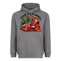 Storm Valentine's Day hanging with my gnomies Heavyweight Hoodie - FaDigitalArtStudio