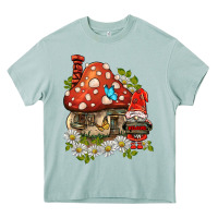 Welcome Gnome Ladybug Heavy Core Tee | Teevron