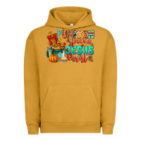 Pigment Peanut Butter Pumpkin pie Jesus Christ Urban Hoodie - CowhideDigitalArt