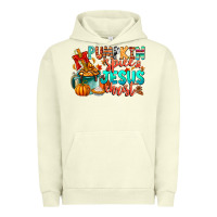 Pigment Pistachio Pumpkin pie Jesus Christ Urban Hoodie - CowhideDigitalArt