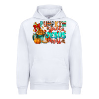 White Pumpkin pie Jesus Christ Urban Hoodie - CowhideDigitalArt