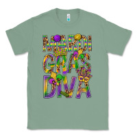 Sage Mardi Gras diva Classic Tee - BundleAndBundleShop