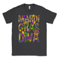 Smoke Mardi Gras diva Classic Tee - BundleAndBundleShop