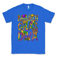 True Royal Mardi Gras diva Classic Tee - BundleAndBundleShop