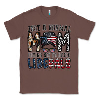 Chestnut just a regular mom trying not to raise liberals Classic Tee - CowhideDigitalArt