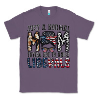 Lavender just a regular mom trying not to raise liberals Classic Tee - CowhideDigitalArt