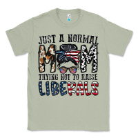 Matcha just a regular mom trying not to raise liberals Classic Tee - CowhideDigitalArt