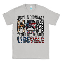 Moon Dust just a regular mom trying not to raise liberals Classic Tee - CowhideDigitalArt