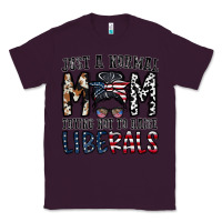 Plum just a regular mom trying not to raise liberals Classic Tee - CowhideDigitalArt