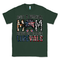 Sports Green just a regular mom trying not to raise liberals Classic Tee - CowhideDigitalArt