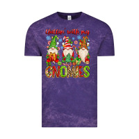 Cloud Purple chillin with my gnomies Vintage Tee - MaliasSmallBusiness