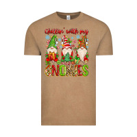 Vintage Coffee chillin with my gnomies Vintage Tee - MaliasSmallBusiness