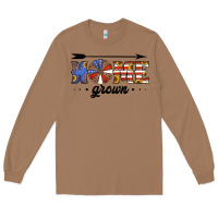 Toasted Coconut home grown american flag windmill Long Sleeve Tee - Jasminsmagicworld