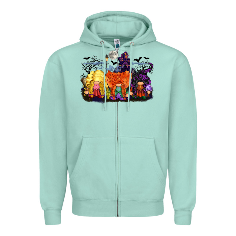 Hocus Pocus Gnomes Zipper Hoodie by CowGirlArtShop | Teevron