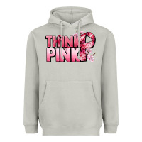 Moon Dust Think pink Cancer Awareness Heavyweight Hoodie - FaDigitalArtStudio