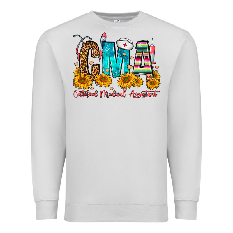Cma Certified Medical Assistant Premium Sweatshirt by FaDigitalArtStudio | Teevron