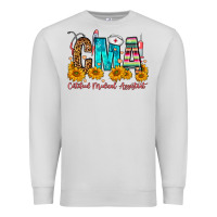 Dove Grey CMA Certified Medical Assistant Premium Sweatshirt - FaDigitalArtStudio