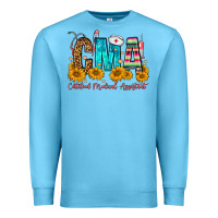 Ocean Blue CMA Certified Medical Assistant Premium Sweatshirt - FaDigitalArtStudio