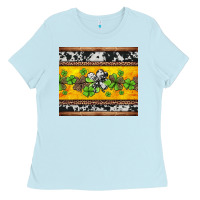 St Patricks Day Western Shamrock Ladies Tee | Teevron