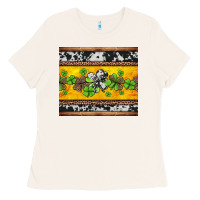 Bone st Patricks day western shamrock Ladies Tee - Jasminsmagicworld