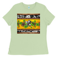 Matcha st Patricks day western shamrock Ladies Tee - Jasminsmagicworld