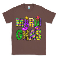 Chestnut Mardi Gras Carnaval Mask Classic Tee - BundleAndBundleShop