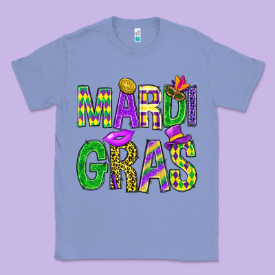 Mardi Gras Carnaval Mask Classic Tee Designed By Bundleandbundleshop