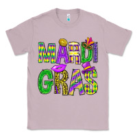 Lilac Mardi Gras Carnaval Mask Classic Tee - BundleAndBundleShop