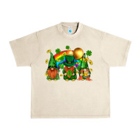 Sandshell st. patricks  gnomies with rainbow Urban Heavy Tee - BundleAndBundleShop