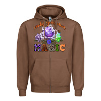 Chestnut make your own magic Zipper Hoodie - CowGirlArtShop