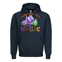Navy make your own magic Zipper Hoodie - CowGirlArtShop