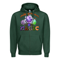 Sports Green make your own magic Zipper Hoodie - CowGirlArtShop