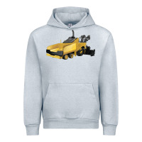 Heather Grey Asphalt Paver Urban Hoodie - LillyAllenDesigns