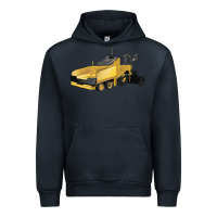 Navy Asphalt Paver Urban Hoodie - LillyAllenDesigns
