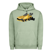 Pigment Oil Green Asphalt Paver Urban Hoodie - LillyAllenDesigns