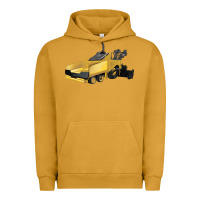 Pigment Peanut Butter Asphalt Paver Urban Hoodie - LillyAllenDesigns