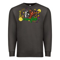 Smoke mardi gras love crawfish Premium Sweatshirt - FaDigitalArtStudio