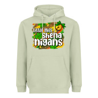 Matcha St. Patrick's Little miss shenanigans Heavyweight Hoodie - OliviaCreatesArt