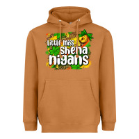Meerkat St. Patrick's Little miss shenanigans Heavyweight Hoodie - OliviaCreatesArt