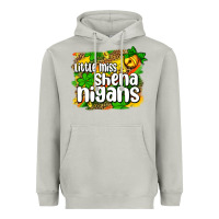 Moon Dust St. Patrick's Little miss shenanigans Heavyweight Hoodie - OliviaCreatesArt