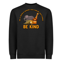 Black In a World Where You Can Be Anything Bee Kind Heavyweight Sweatshirt - Bettercallsaul